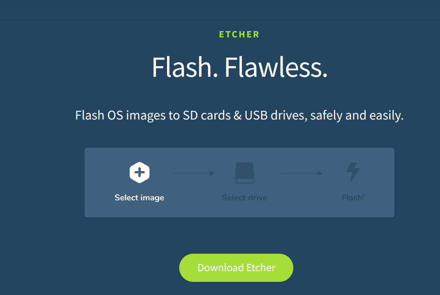 Etcher.io screenshot