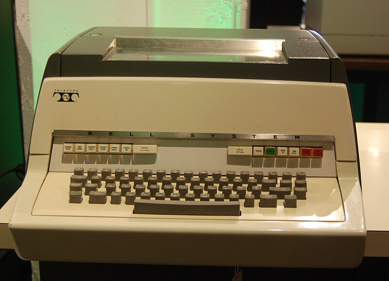 Photo of a Teletype Model 37